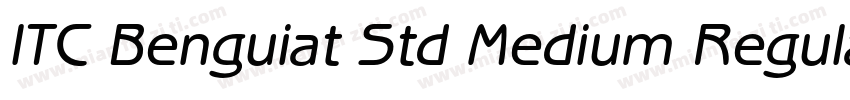 ITC Benguiat Std Medium Regular字体转换